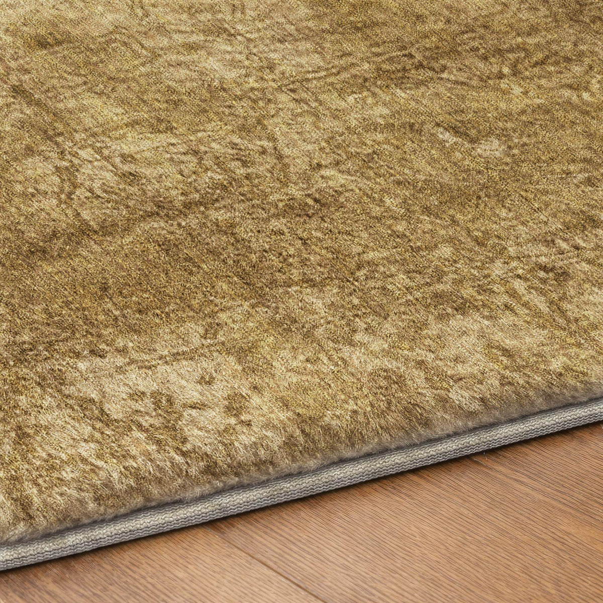 10' X 14' Beige And Brown Abstract Shag Washable Area Rug With UV Protection - HomeRoots - Flyclothing LLC