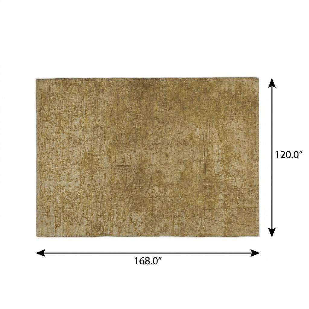 10' X 14' Beige And Brown Abstract Shag Washable Area Rug With UV Protection - HomeRoots - Flyclothing LLC