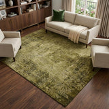 8' X 10' Brown And Beige Abstract Shag Washable Area Rug With UV Protection - HomeRoots - Flyclothing LLC