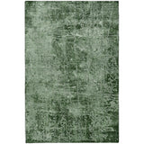 3' X 5' Emerald And Ivory Abstract Shag Washable Area Rug With UV Protection - HomeRoots - Flyclothing LLC