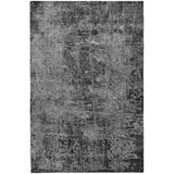 10' X 14' Gray And Charcoal Abstract Shag Washable Area Rug With UV Protection - HomeRoots - Flyclothing LLC