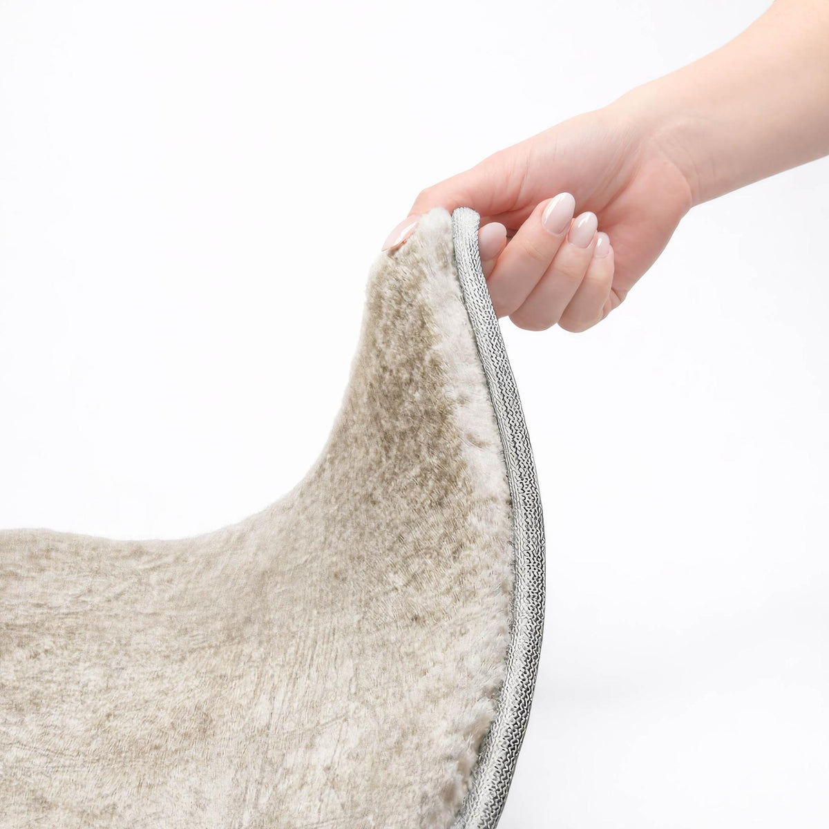 3' X 5' Ivory And Gray Abstract Shag Washable Area Rug With UV Protection - HomeRoots - Flyclothing LLC