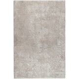 5' X 8' Ivory And Gray Abstract Shag Washable Area Rug With UV Protection - HomeRoots - Flyclothing LLC