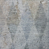 9' X 12' Denim Blue And Gray Geometric Shag Washable Area Rug With UV Protection - HomeRoots - Flyclothing LLC