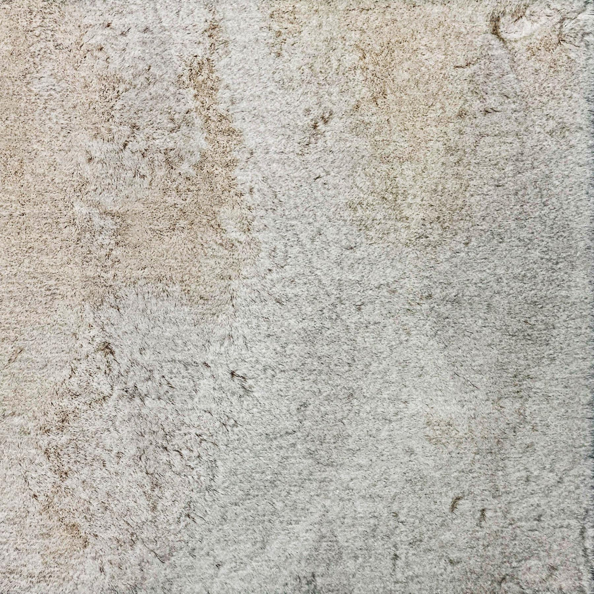 10' X 14' Ivory And Gray Geometric Shag Washable Area Rug With UV Protection - HomeRoots - Flyclothing LLC