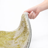10' X 14' Gold And Beige Abstract Shag Washable Area Rug With UV Protection - HomeRoots - Flyclothing LLC