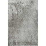 5' X 8' Gray And Silver Abstract Shag Washable Area Rug With UV Protection - HomeRoots - Flyclothing LLC