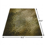 5' X 8' Brown And Ivory Abstract Shag Washable Area Rug With UV Protection - HomeRoots - Flyclothing LLC