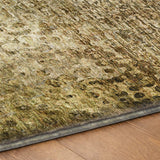 10' X 14' Brown And Ivory Abstract Shag Washable Area Rug With UV Protection - HomeRoots - Flyclothing LLC