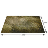 10' X 14' Brown And Ivory Abstract Shag Washable Area Rug With UV Protection - HomeRoots - Flyclothing LLC