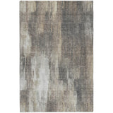 8' X 10' Taupe And Beige Abstract Shag Washable Area Rug With UV Protection - HomeRoots - Flyclothing LLC