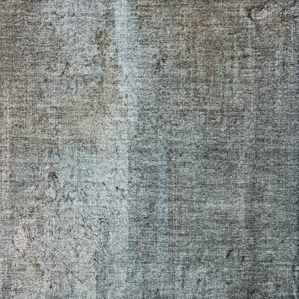 5' X 8' Teal And Ivory Abstract Shag Washable Area Rug With UV Protection - HomeRoots - Flyclothing LLC