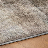10' X 14' Brown And Gray Geometric Shag Washable Area Rug With UV Protection - HomeRoots - Flyclothing LLC
