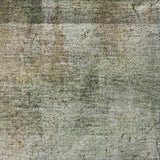 9' X 12' Olive Green And Gray Geometric Shag Washable Area Rug With UV Protection - HomeRoots - Flyclothing LLC