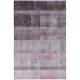 10' X 14' Purple And Gray Geometric Shag Washable Area Rug With UV Protection - HomeRoots - Flyclothing LLC