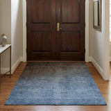 3' X 5' Chocolate And Taupe Ombre Shag Washable Area Rug With UV Protection - HomeRoots - Flyclothing LLC