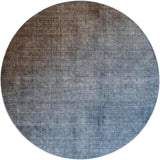 8' Chocolate And Taupe Ombre Shag Washable Round Rug With UV Protection - HomeRoots - Flyclothing LLC