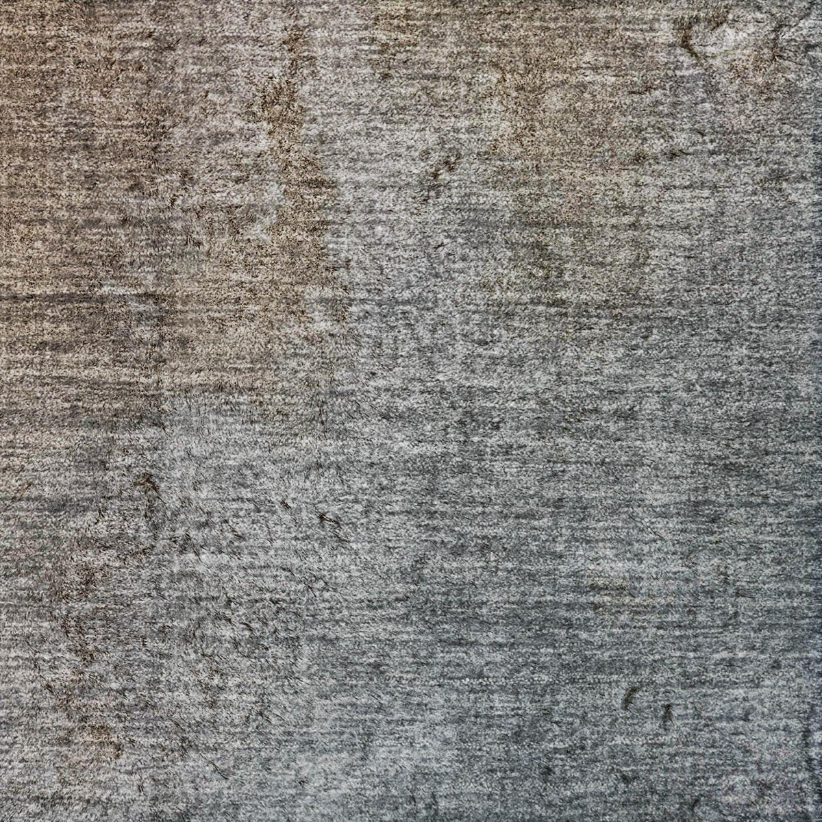 8' Chocolate And Taupe Ombre Shag Washable Round Rug With UV Protection - HomeRoots - Flyclothing LLC
