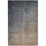 8' X 10' Gray And Charcoal Ombre Shag Washable Area Rug With UV Protection - HomeRoots - Flyclothing LLC