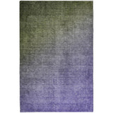 10' X 14' Olive Green And Gray Ombre Shag Washable Area Rug With UV Protection - HomeRoots - Flyclothing LLC