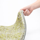 3' X 5' Green And Gray Oriental Shag Washable Area Rug With UV Protection - HomeRoots - Flyclothing LLC