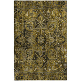 10' X 14' Brown And Chocolate Oriental Shag Washable Area Rug With UV Protection - HomeRoots - Flyclothing LLC