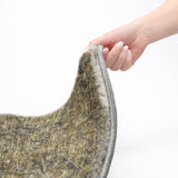 3' X 5' Chocolate And Gray Oriental Shag Washable Area Rug With UV Protection - HomeRoots - Flyclothing LLC