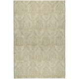 3' X 5' Beige And Cream Floral Vines Shag Washable Area Rug With UV Protection - HomeRoots - Flyclothing LLC