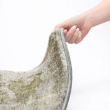 5' X 8' Beige And Taupe Abstract Shag Washable Area Rug With UV Protection - HomeRoots - Flyclothing LLC