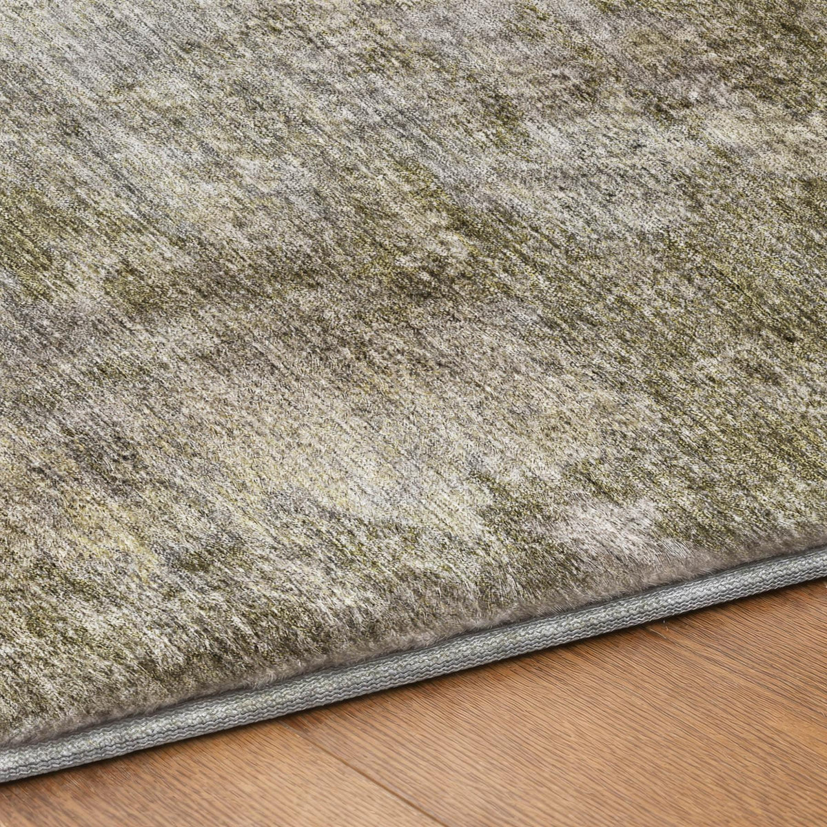 9' X 12' Beige And Taupe Abstract Shag Washable Area Rug With UV Protection - HomeRoots - Flyclothing LLC