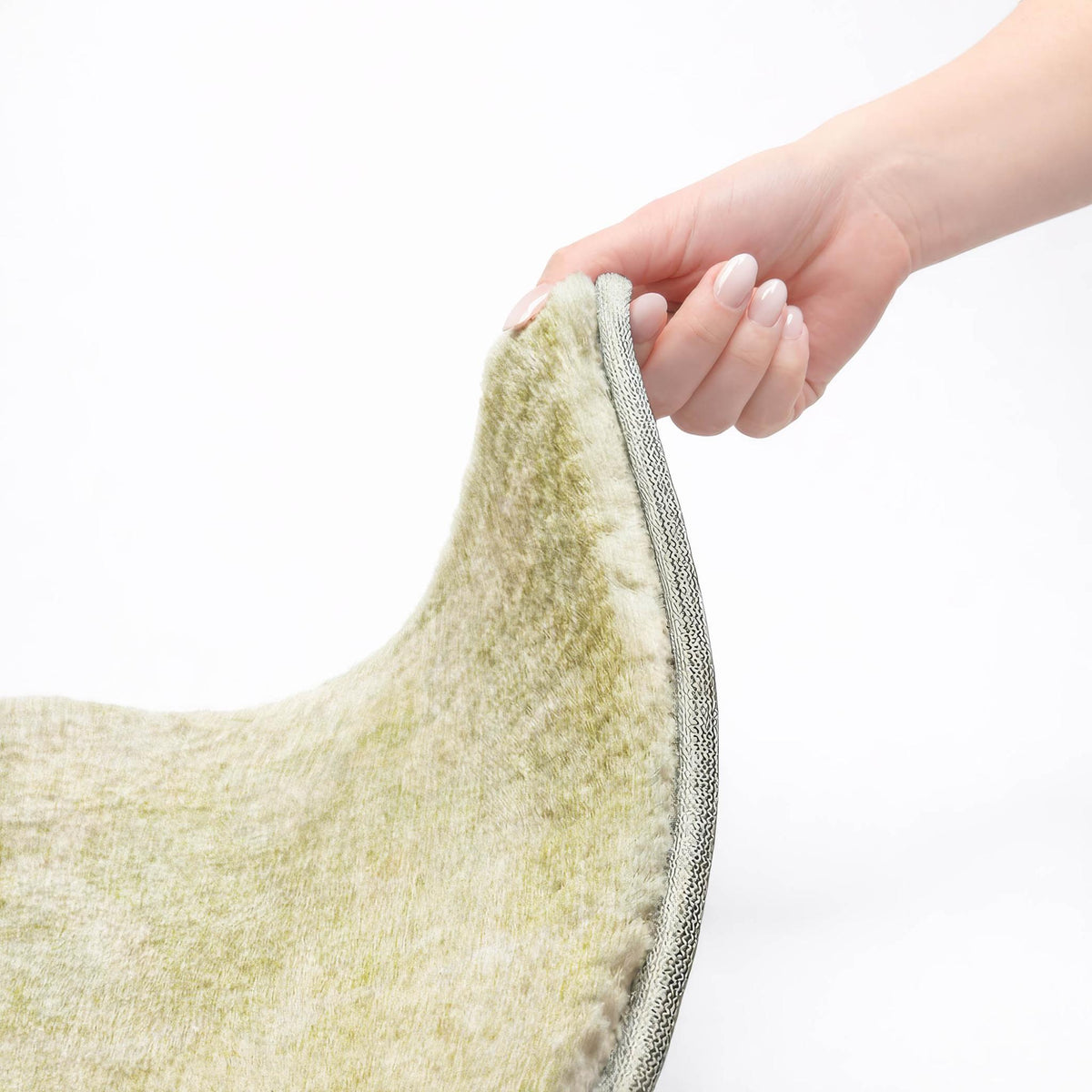 3' X 5' Gold And Beige Abstract Shag Washable Area Rug With UV Protection - HomeRoots - Flyclothing LLC