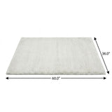 3' X 5' Gold And Beige Abstract Shag Washable Area Rug With UV Protection - HomeRoots - Flyclothing LLC