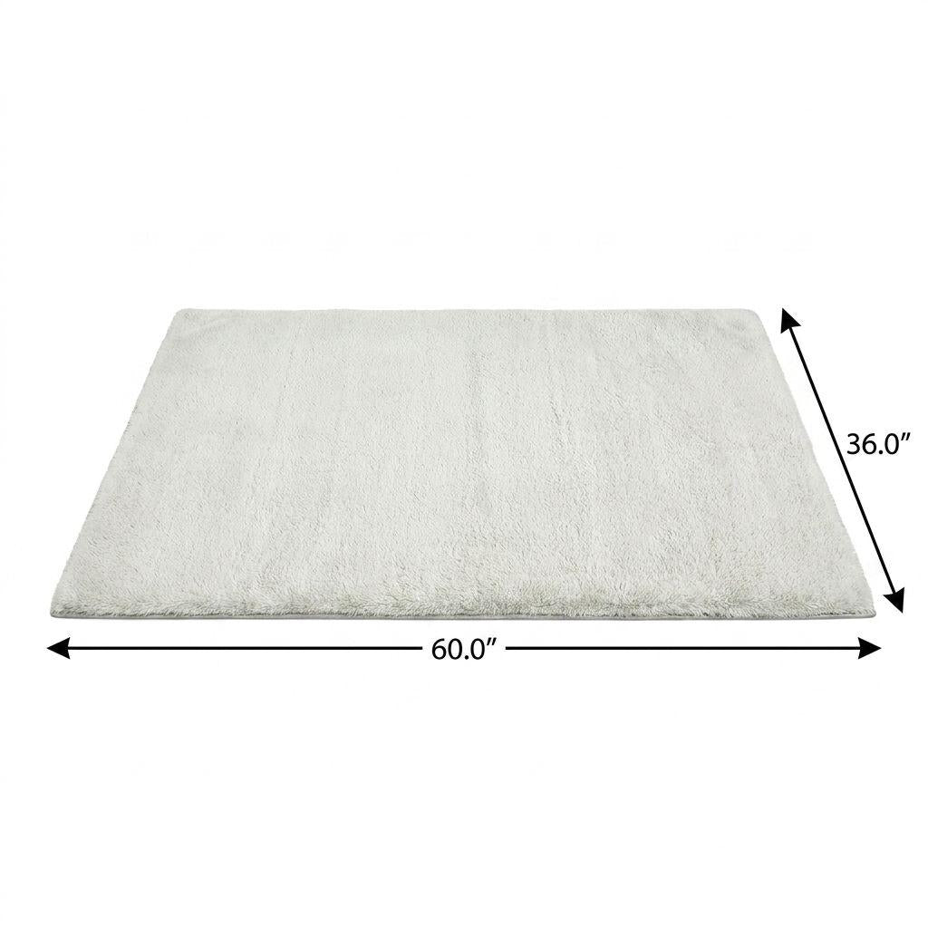 3' X 5' Gold And Beige Abstract Shag Washable Area Rug With UV Protection - HomeRoots - Flyclothing LLC