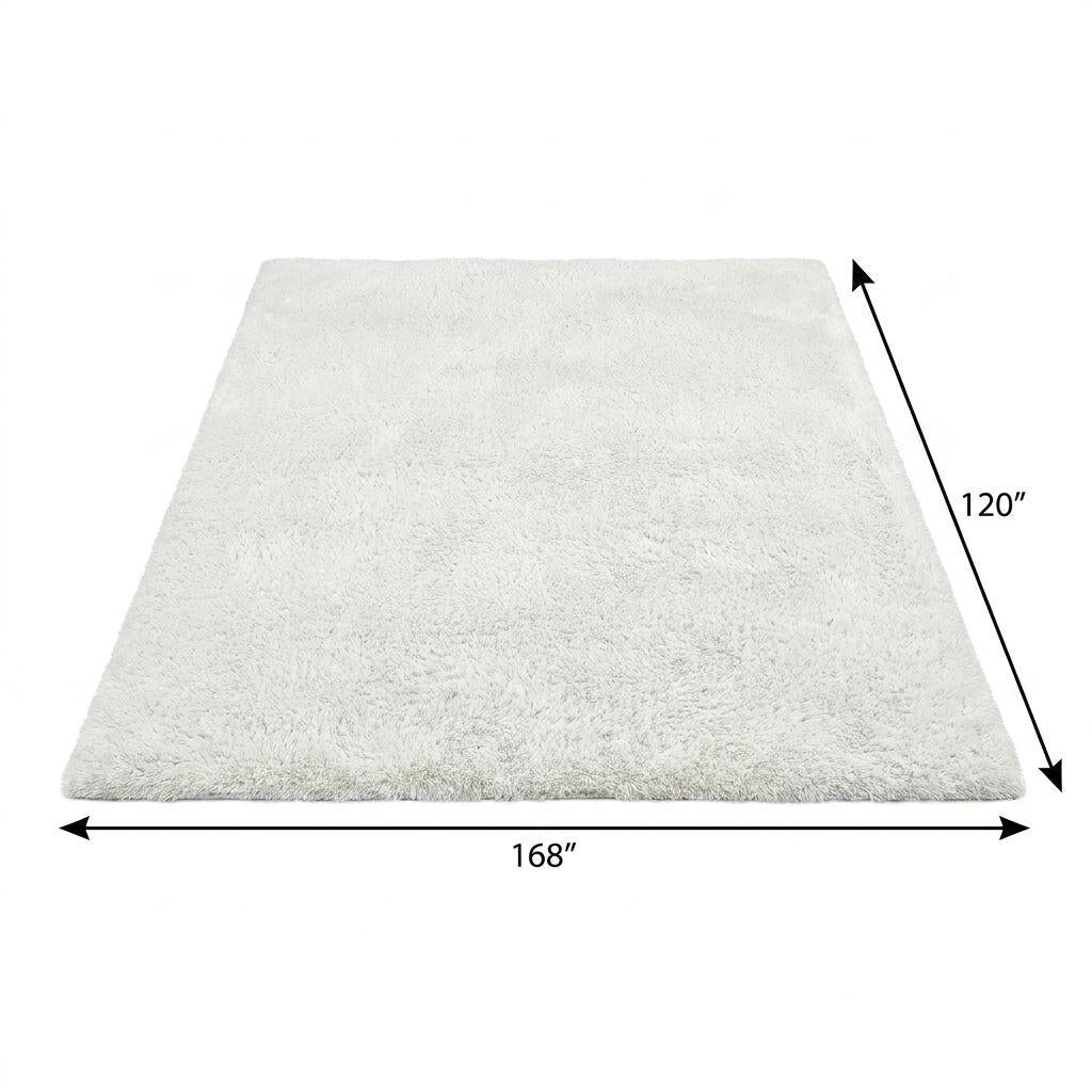10' X 14' Gold And Beige Abstract Shag Washable Area Rug With UV Protection - HomeRoots - Flyclothing LLC