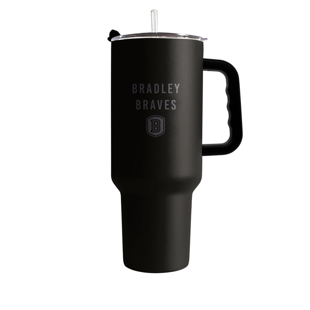 Bradley 40oz Black Tonal Powder Coat Tumbler