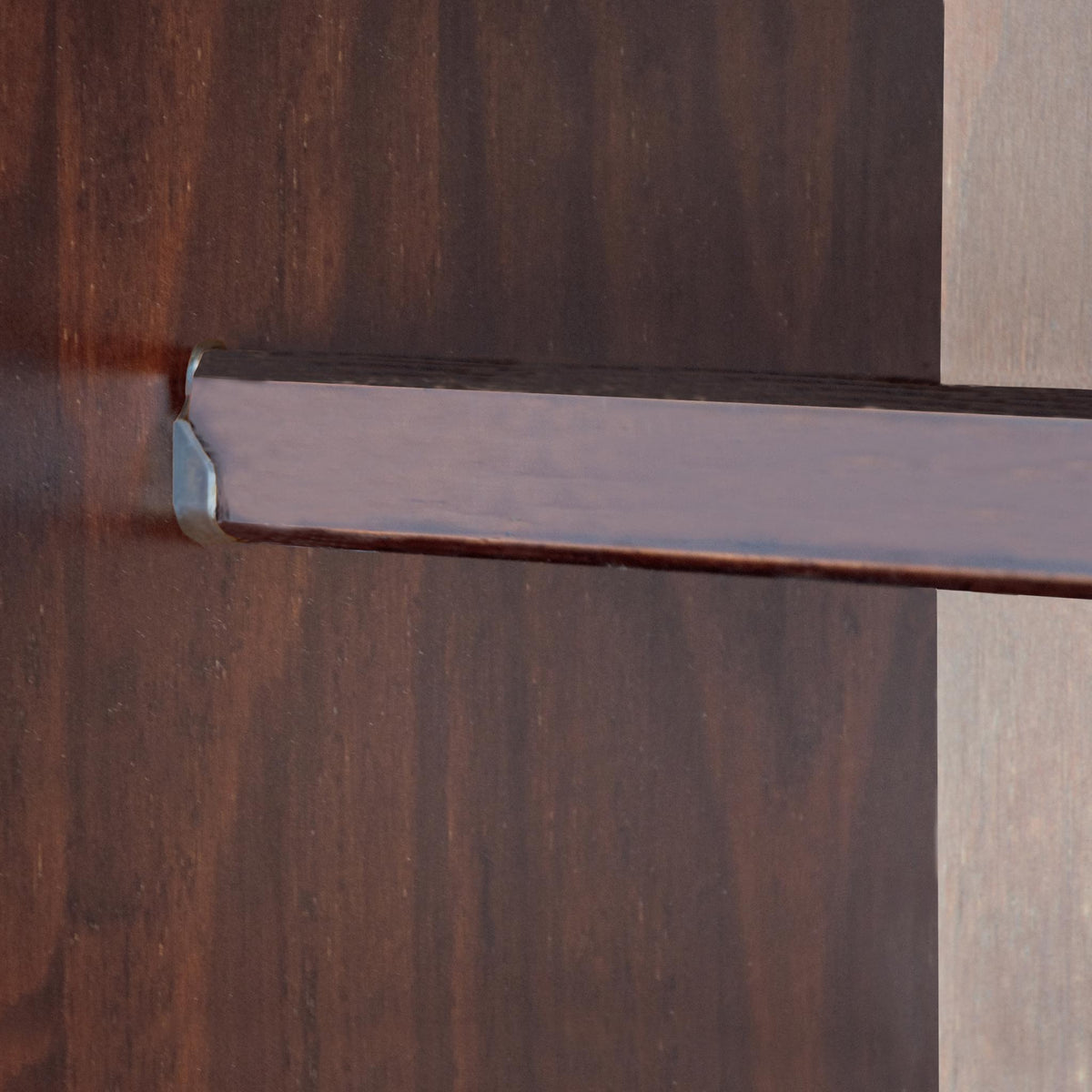 72" Dark Brown Solid Wood Three Door Combo Dresser - HomeRoots - Flyclothing LLC