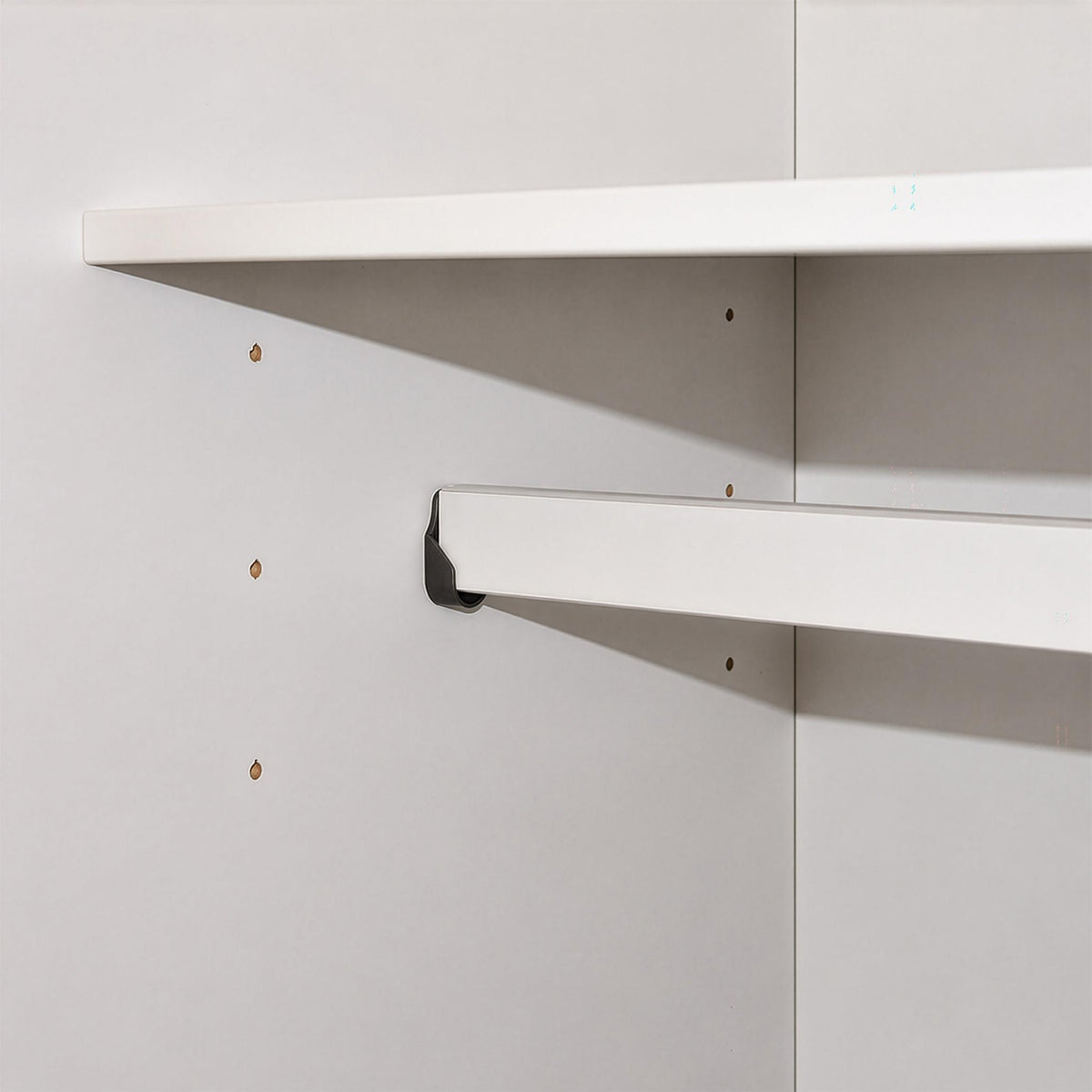 72" White Solid Wood Four Door Combo Dresser