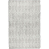 9' X 12' Ivory And Beige Geometric Shag Washable Area Rug With UV Protection - HomeRoots - Flyclothing LLC