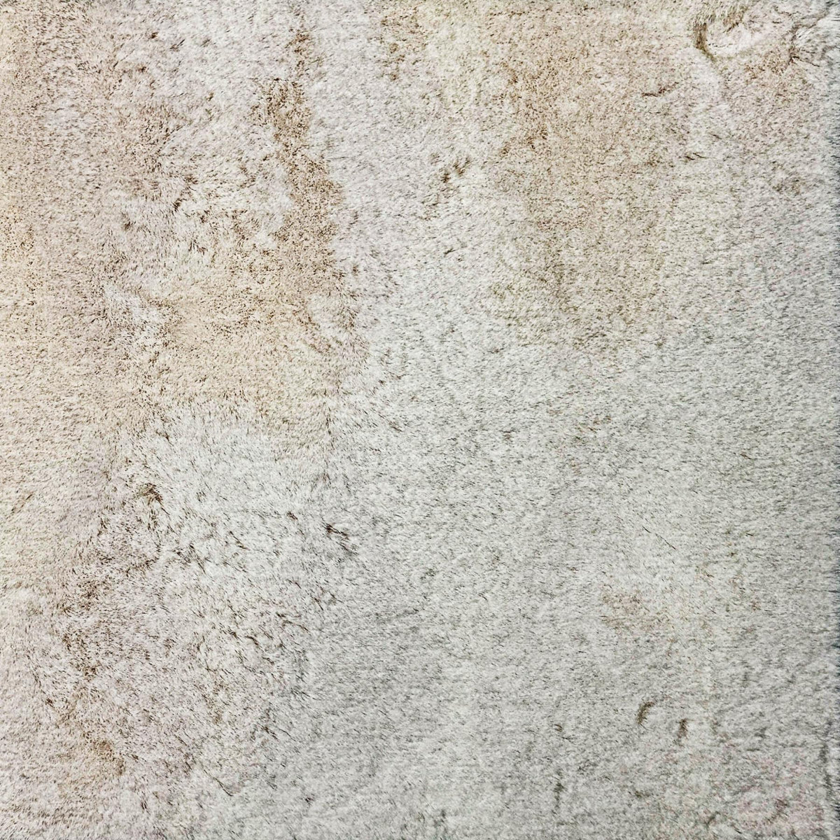 10' X 14' Ivory And Beige Geometric Shag Washable Area Rug With UV Protection - HomeRoots - Flyclothing LLC