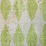 9' X 12' Lime Green And Ivory Geometric Shag Washable Area Rug With UV Protection - HomeRoots - Flyclothing LLC