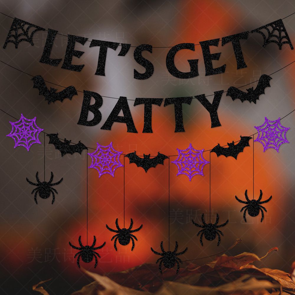 Halloween Decoration Bat Hanging Flag - My Store - Flyclothing LLC