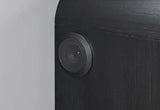 27" White And Black Wood Lighted Two Drawer Nightstand with USB Port and Integrated Tech - HomeRoots - Flyclothing LLC
