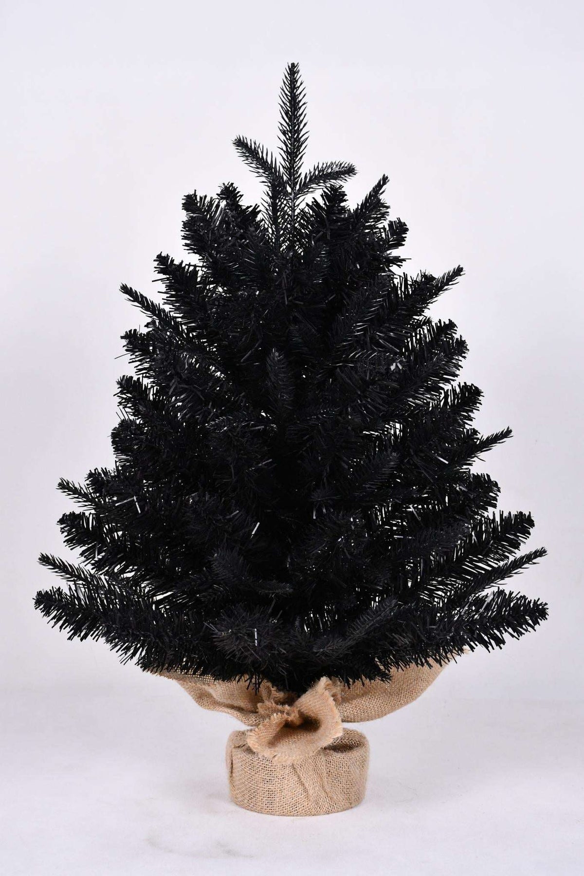 2' Black Full Fir Christmas Tree - HomeRoots - Flyclothing LLC