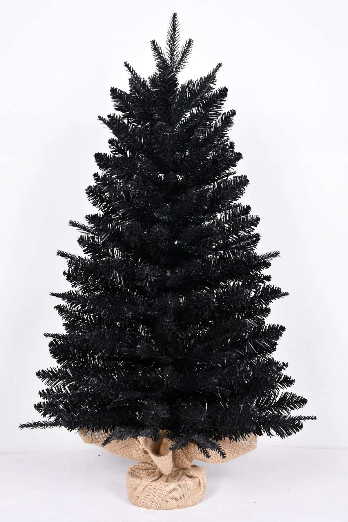 3' Black Full Fir Christmas Tree - HomeRoots - Flyclothing LLC