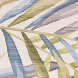 4' X 6' Beige Blue And Green Floral Washable Indoor Outdoor Area Rug - HomeRoots - Flyclothing LLC