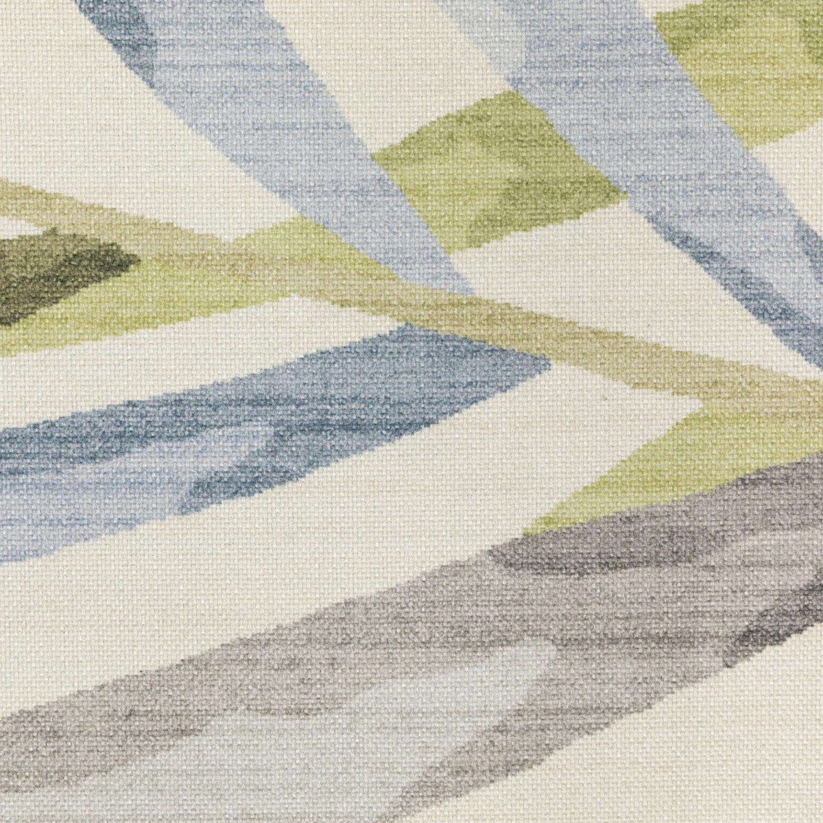 4' X 6' Beige Blue And Green Floral Washable Indoor Outdoor Area Rug - HomeRoots - Flyclothing LLC
