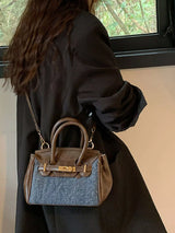 Top Handle Crossbody Bag - Trendsi - Flyclothing LLC