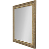 44" Gold Ornate Framed Accent Mirror