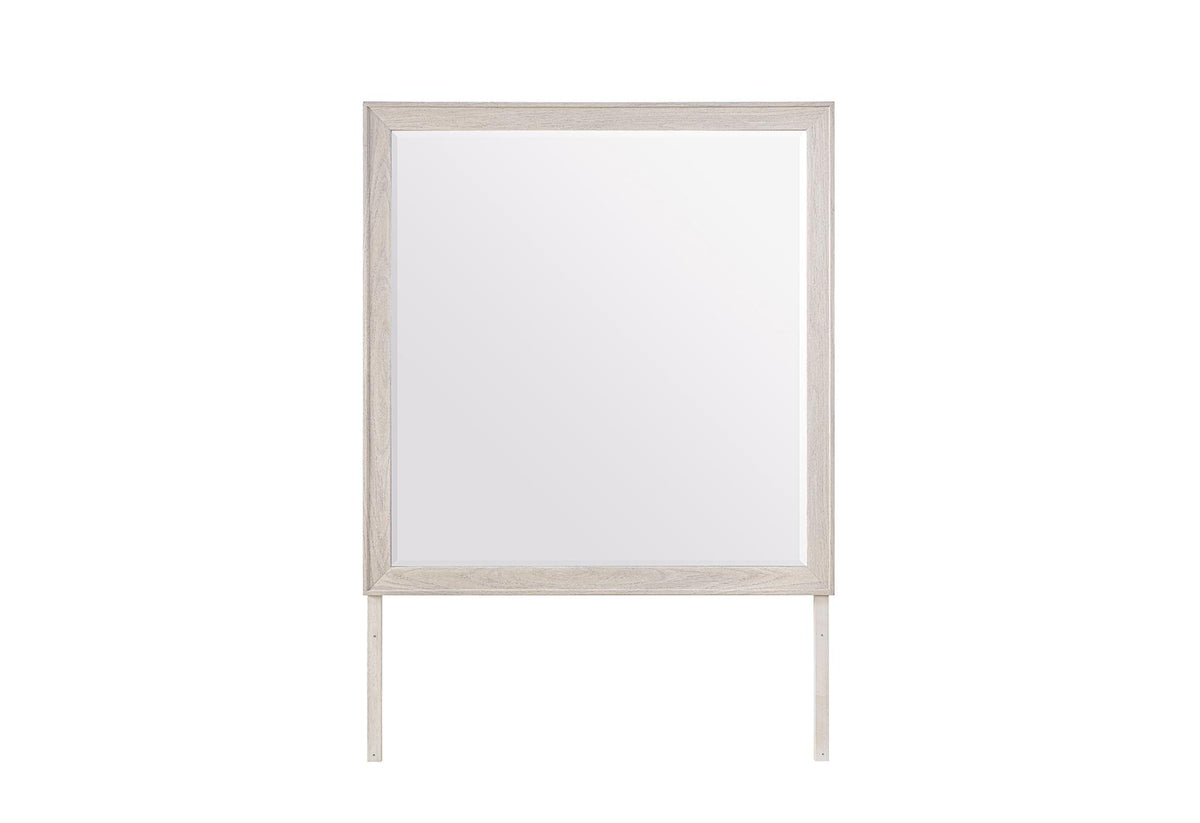 39" Beige Wood Dresser Mount Framed - HomeRoots - Flyclothing LLC