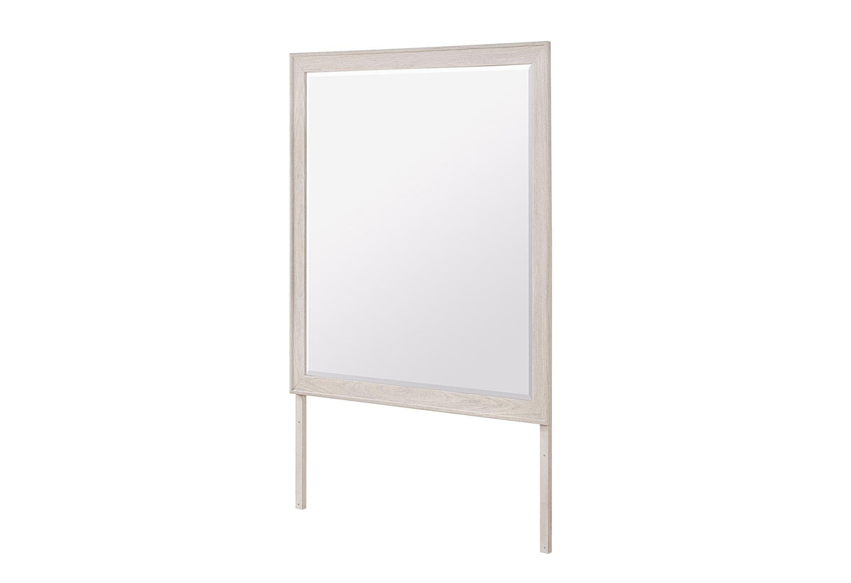 39" Beige Wood Dresser Mount Framed - HomeRoots - Flyclothing LLC